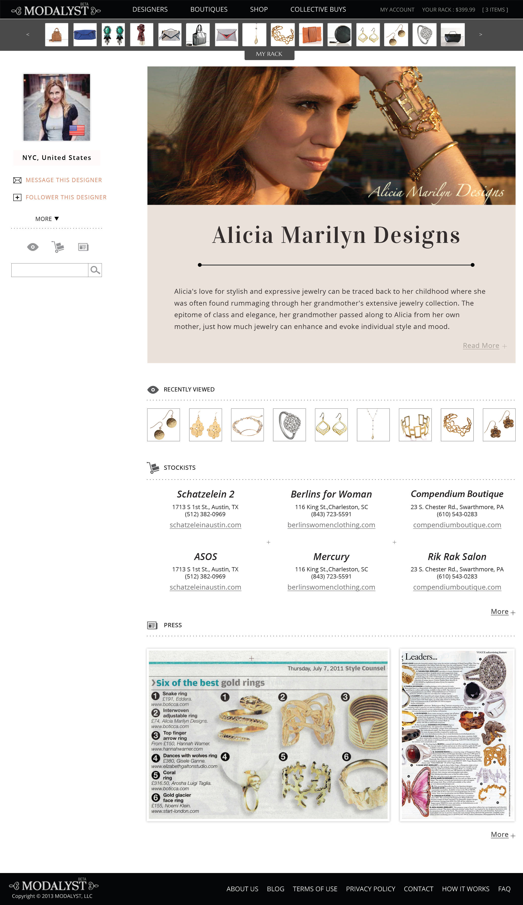 Designer Profile Page_