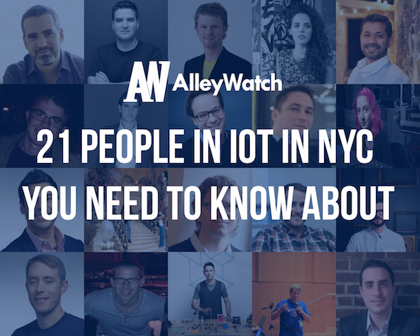 20 People in IoT in NYC You Need To Know About