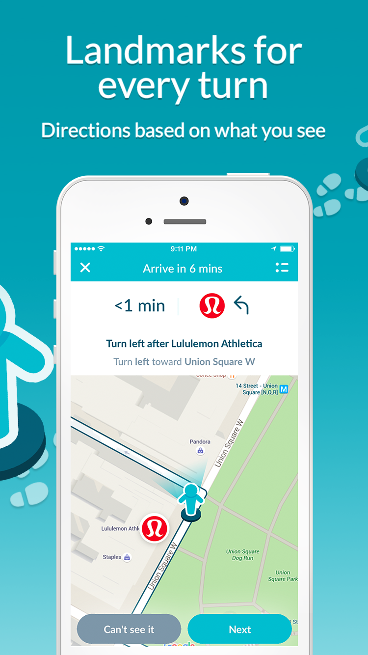Walc Directions Screenshot