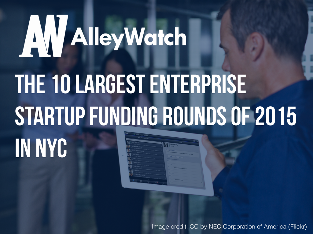 NYC Enteprise Startups Most Capital 2015.001