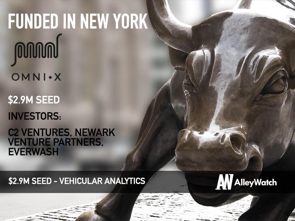 omniX Labs Raises $2.9M to Bring Vehicle Analytics to ...