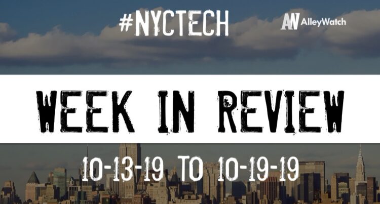 #NYCtech Week in Review: 10/13/19-10/19/19