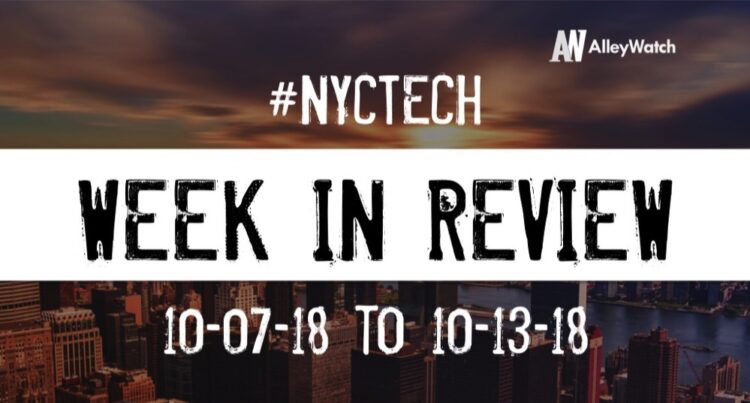 #NYCtech Week in Review: 10/7/18-10/13/18