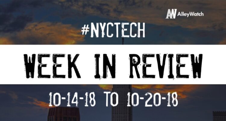 #NYCtech Week in Review: 10/14/18-10/20/18