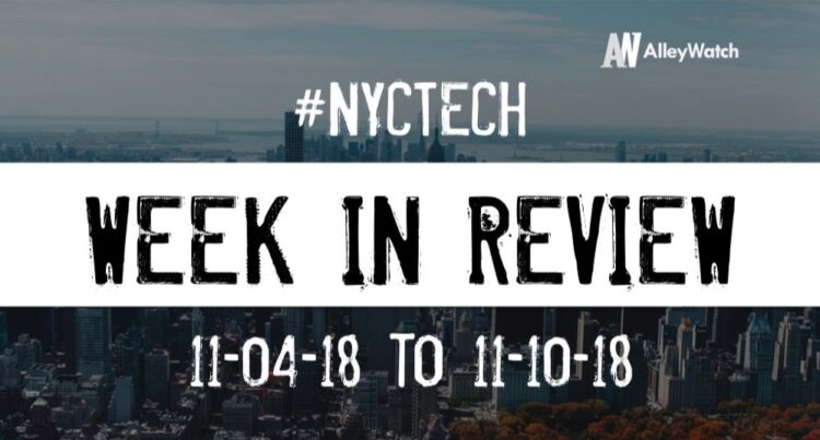 #NYCtech Week in Review: 11/4/18-11/10/18