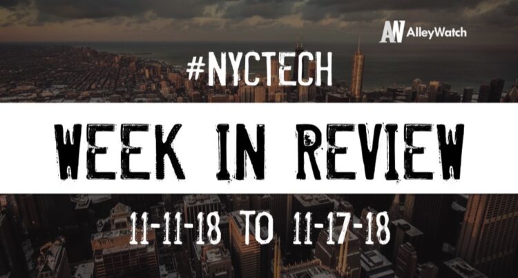 #NYCtech Week in Review: 11/11/18-11/17/18
