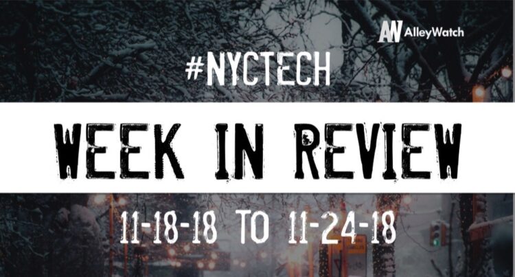 #NYCtech Week in Review: 11/18/18-11/24/18