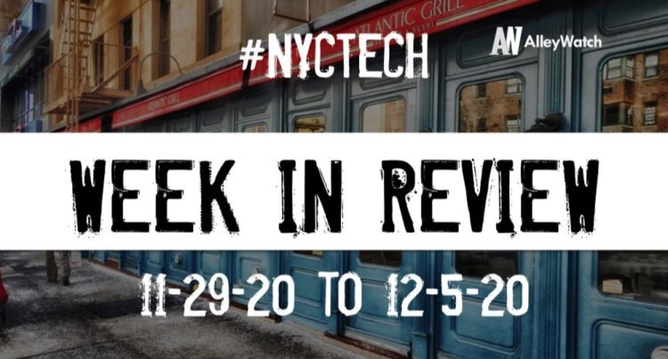 #NYCtech Week in Review: 11/29/20-12/5/20