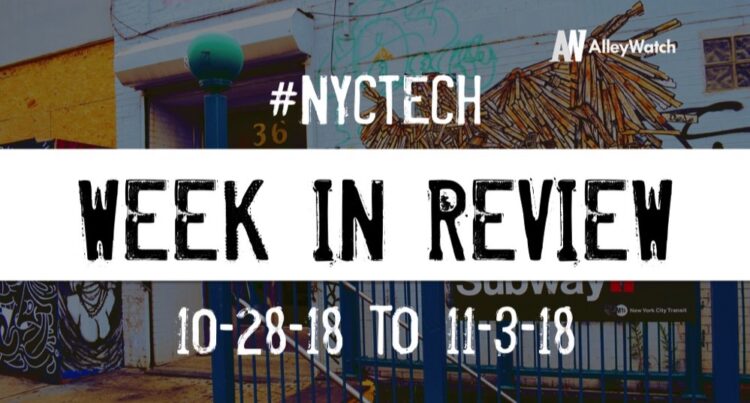 #NYCtech Week in Review: 10/28/18-11/3/18