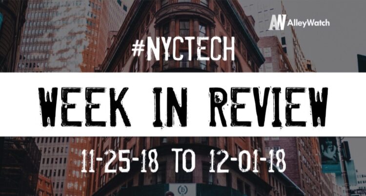 #NYCtech Week in Review: 11/25/18-12/1/18