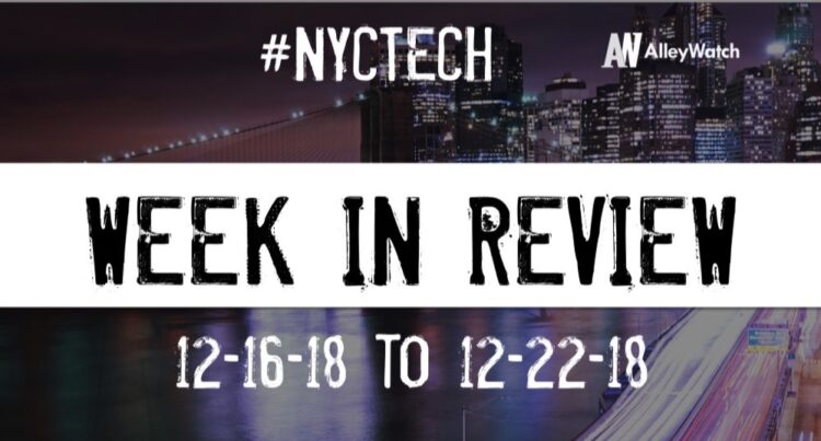 #NYCtech Week in Review: 12/16/18-12/22/18
