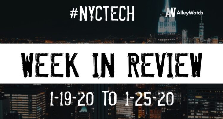 #NYCtech Week in Review: 1/19/20-1/25/20