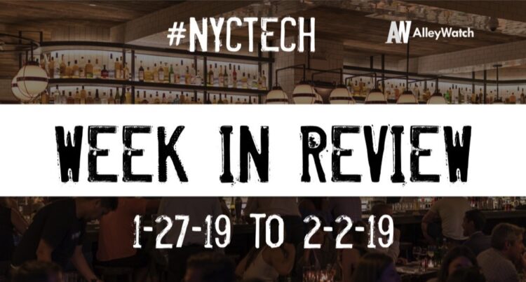 #NYCtech Week in Review: 1/27/19-2/2/19