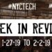 #NYCtech Week in Review: 1/27/19-2/2/19