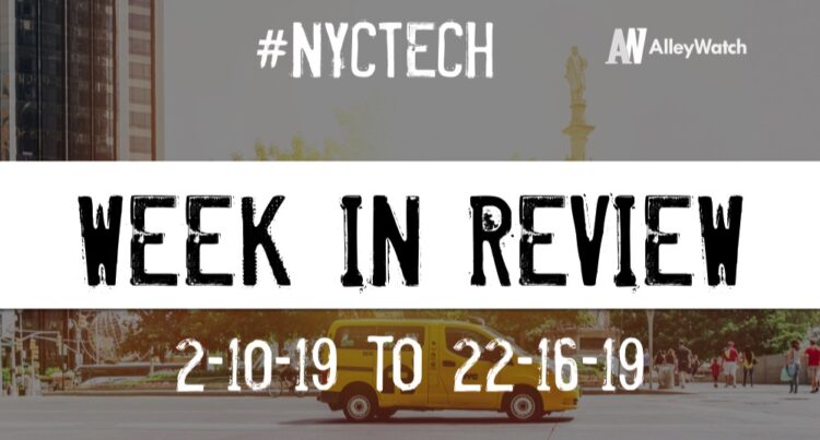 #NYCtech Week in Review: 2/10/19-2/16/19