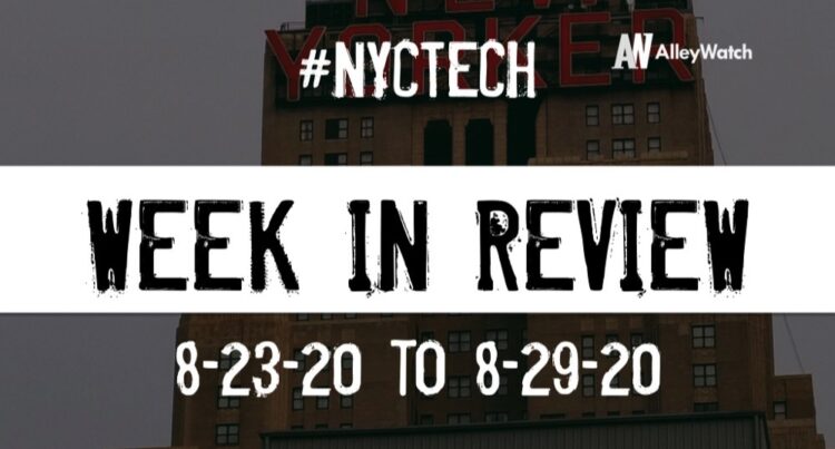 #NYCtech Week in Review: 8/23/20-8/29/20