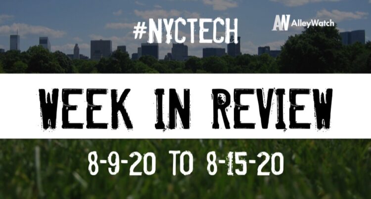 #NYCtech Week in Review: 8/9/20-8/15/20