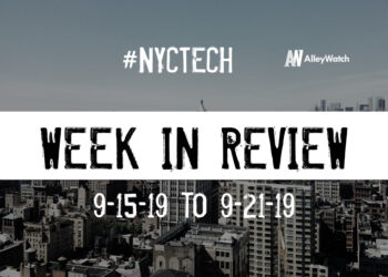 #NYCtech Week in Review: 9/15/19-9/21/19