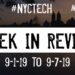 #NYCtech Week in Review: 9/1/19-9/7/19