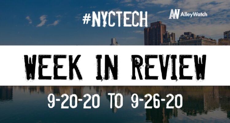 #NYCtech Week in Review: 9/20/20-9/26/20