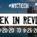 #NYCtech Week in Review: 9/20/20-9/26/20