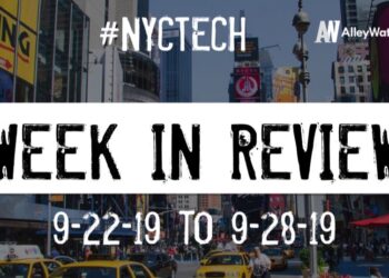 #NYCtech Week in Review: 9/22/19-9/28/19