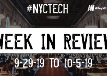 #NYCtech Week in Review: 9/29/19-10/5/19