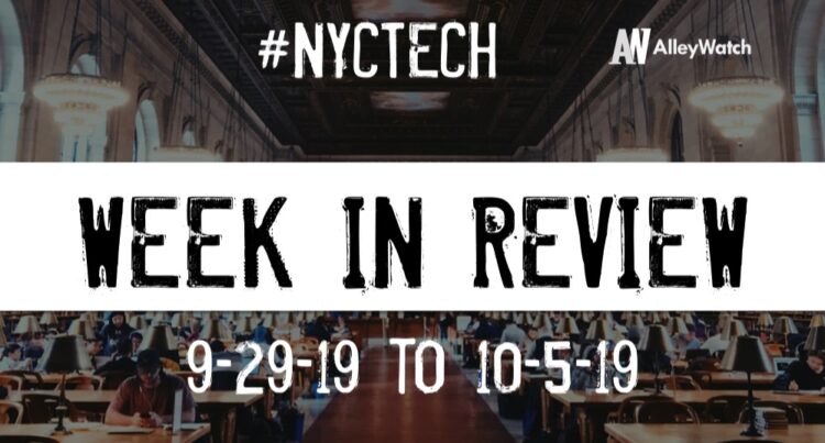 #NYCtech Week in Review: 9/29/19-10/5/19