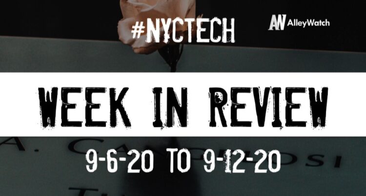 #NYCtech Week in Review: 9/6/20-9/12/20