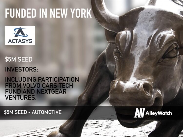 Actasys Raises $5M for its Sensor Cleaning Technology Necessary for a Future with Autonomous Vehicles