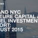 The August 2015 NYC Venture Capital and Angel Funding Report