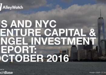 The October 2016 NYC Venture Capital and Seed Funding Report