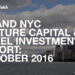 The October 2016 NYC Venture Capital and Seed Funding Report