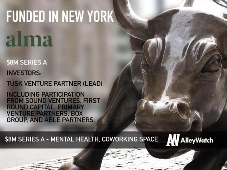 Alma Raises Another $8M and For its Community and Shared Space for Mental Health Professionals