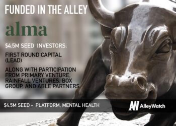 Alma Raises $4.5M to Provide the Ultimate Space and Full Service Platform for Mental Health Therapists
