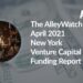 The AlleyWatch April 2021 New York Venture Capital Funding Report