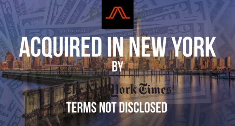 Audm Acquired by the New York Times to Turn Articles into Digital Audio