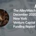The AlleyWatch December 2020 New York Venture Capital Funding Report