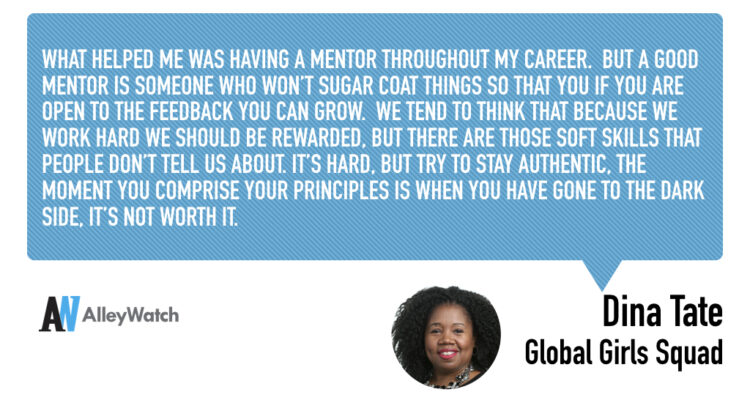 Women in NYC Tech: Dina Tate of Global Girls Squad