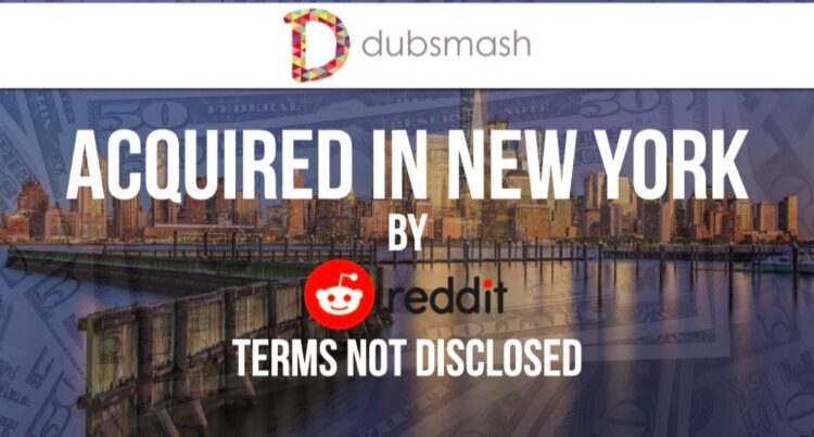 Video-Sharing App Dubsmash Acquired by Reddit