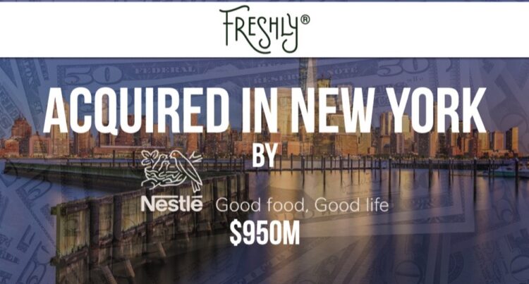 Nestle Acquires Meal Delivery Service Freshly for $950M