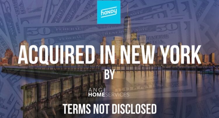 Handy Acquired by the Parent Company of Angie’s List