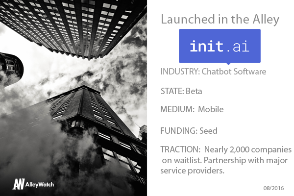 NYC Startup Init.ai is Putting the Intelligence Back into AI