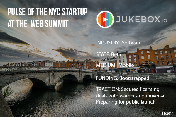 This NYC Startup Is Developing One of the World’s Smallest Jukeboxes (Let’s See How It Plays in Dublin)