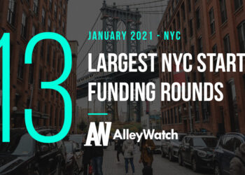 The 13 Largest NYC Tech Startup Funding Rounds of January 2021