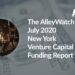The AlleyWatch July 2020 New York Venture Capital Funding Report