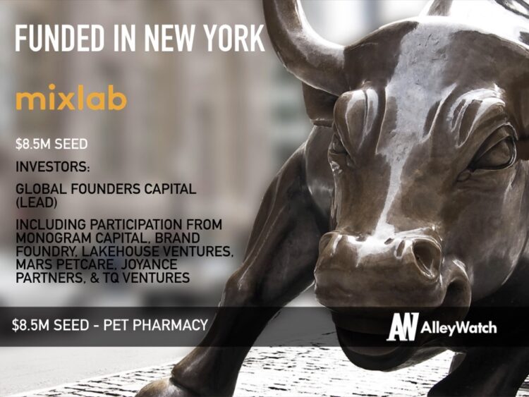 Mixlab Raises $8.5M for its Modern Pet Pharmacy