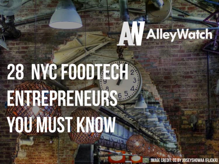 28 NYC Food Startups and Entrepreneurs You Must Know