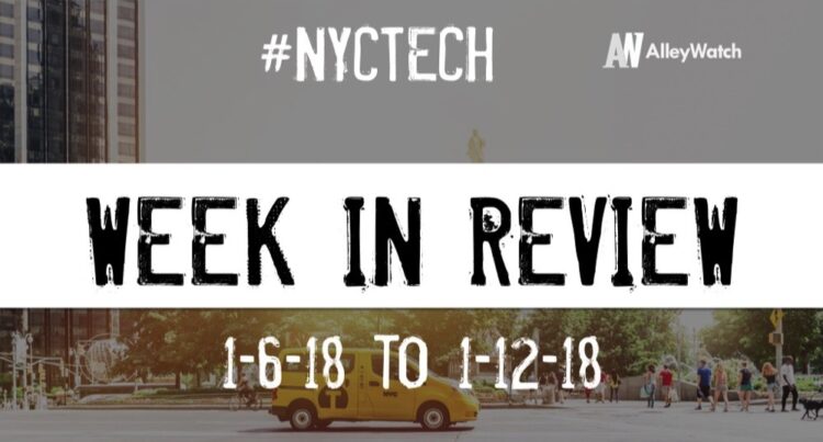 #NYCtech Week in Review: 1/6/19-1/12/19