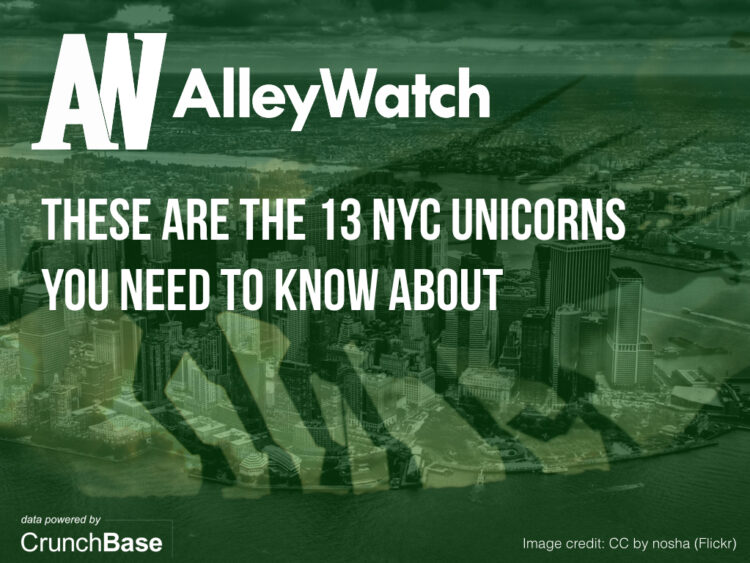 These are the 13 NYC Unicorns You Need to Know About